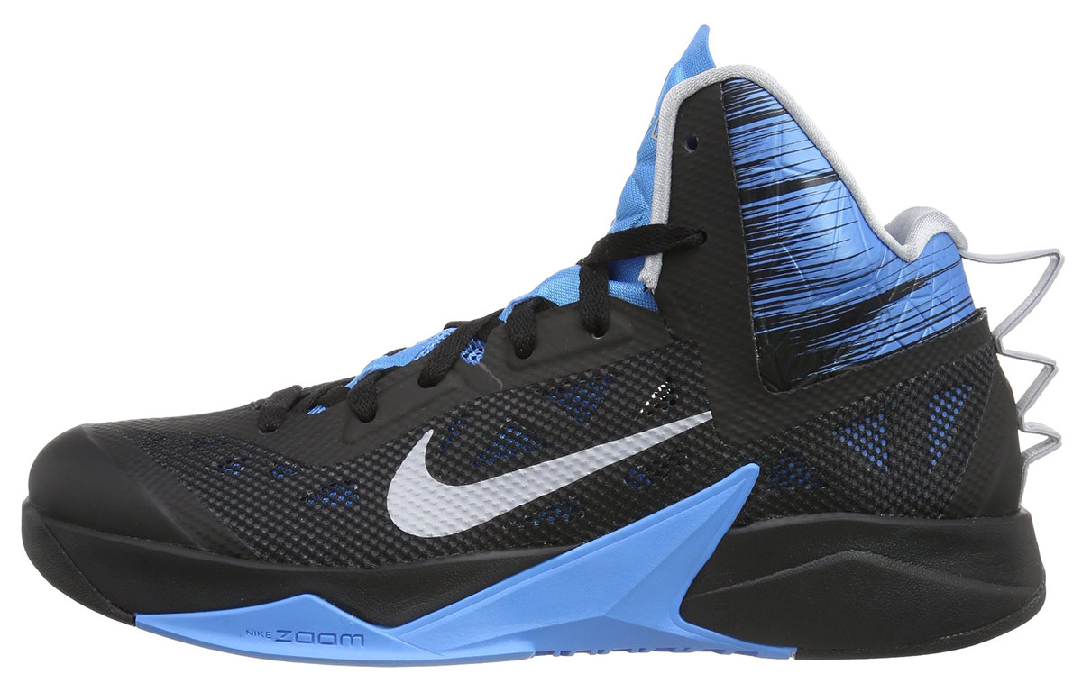 Nike Zoom Hyperfuse 2013 'Black Vivid Blue' 615896-007