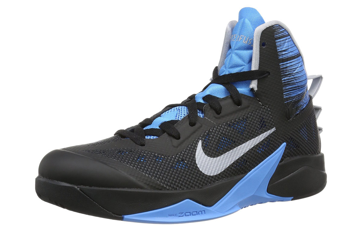 Lookbook Nike Zoom Hyperfuse 2013 'Hitam Biru Menyala' 615896-007