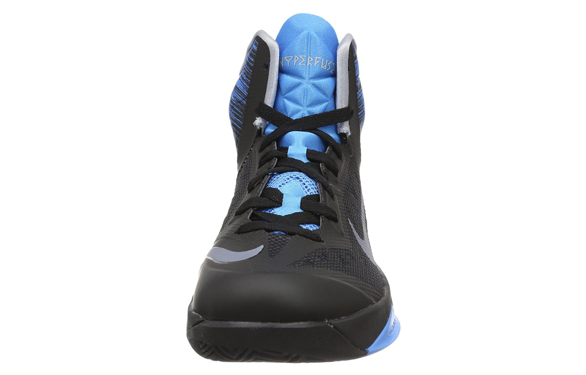 Shop Nike Zoom Hyperfuse 2013 'Hitam Biru Menyala' 615896-007