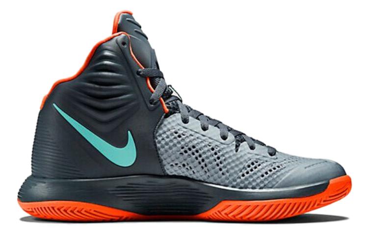 Order Nike Zoom Hyperfuse 耐磨透氣 高筒 復古籃球鞋 男女同款 灰黑