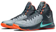 Lookbook Nike Zoom Hyperfuse 耐磨透氣 高筒 復古籃球鞋 男女同款 灰黑