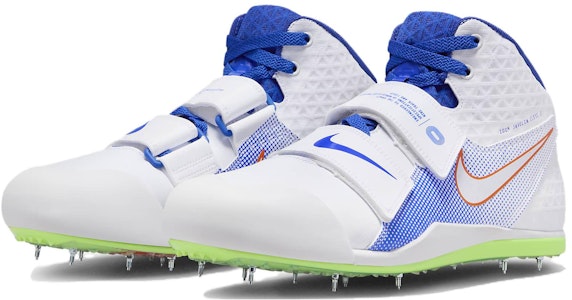 Nike Zoom Javelin Elite 3 防滑耐磨減震 中幫 訓練鞋 男女同款 白藍色 Lookbook Nike Zoom Javelin Elite 3 防滑耐磨減震 中幫 訓練鞋 男女同款 白藍色