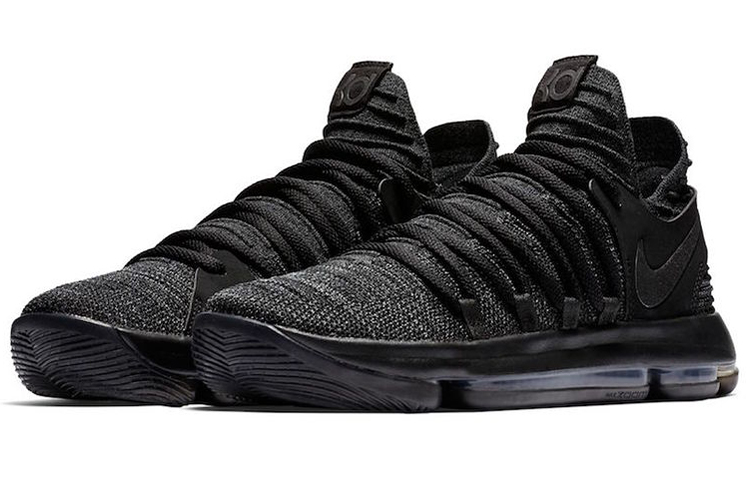 Order Nike Zoom KD 10 EP ''Triple Black'' Sepatu Basket Hitam Triple. 897816-004
