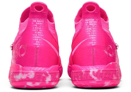 Nike Zoom KD 11 'Tía Pearl' BV7721-600 Details for Nike Zoom KD 11 'Tía Pearl' BV7721-600
