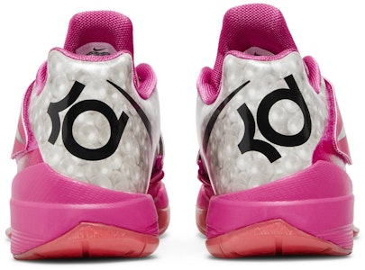Nike Zoom KD 4 'Aunt Pearl' Rosa Perla 473679-601 Details for Nike Zoom KD 4 'Aunt Pearl' Rosa Perla 473679-601