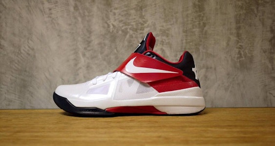 耐克Zoom KD 4 '美国配色' 473679-103 Lookbook 耐克Zoom KD 4 '美国配色' 473679-103