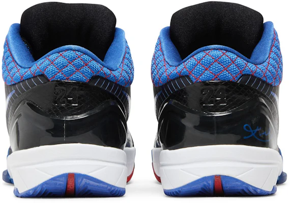 Nike Zoom Kobe 4 Noir Blanc Royal Rouge 344335-013 Details for Nike Zoom Kobe 4 Noir Blanc Royal Rouge 344335-013