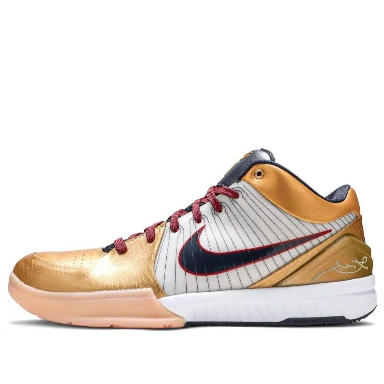 Nike Zoom Kobe 4 Protro Gold Medal FQ3544-100 Nicesnk