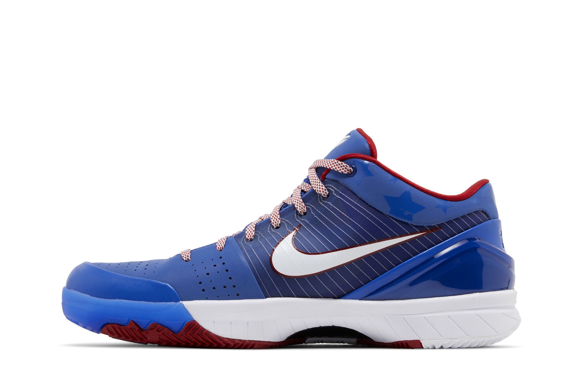 Shop Nike Zoom Kobe 4 Protro “Philly” 防滑耐磨 中幫 籃球鞋 男款 藍色