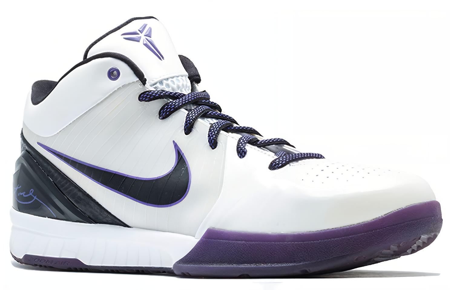 Order Nike Zoom Kobe 4 X EP Inline 中筒 實戰籃球鞋 男款 白藍 台灣版