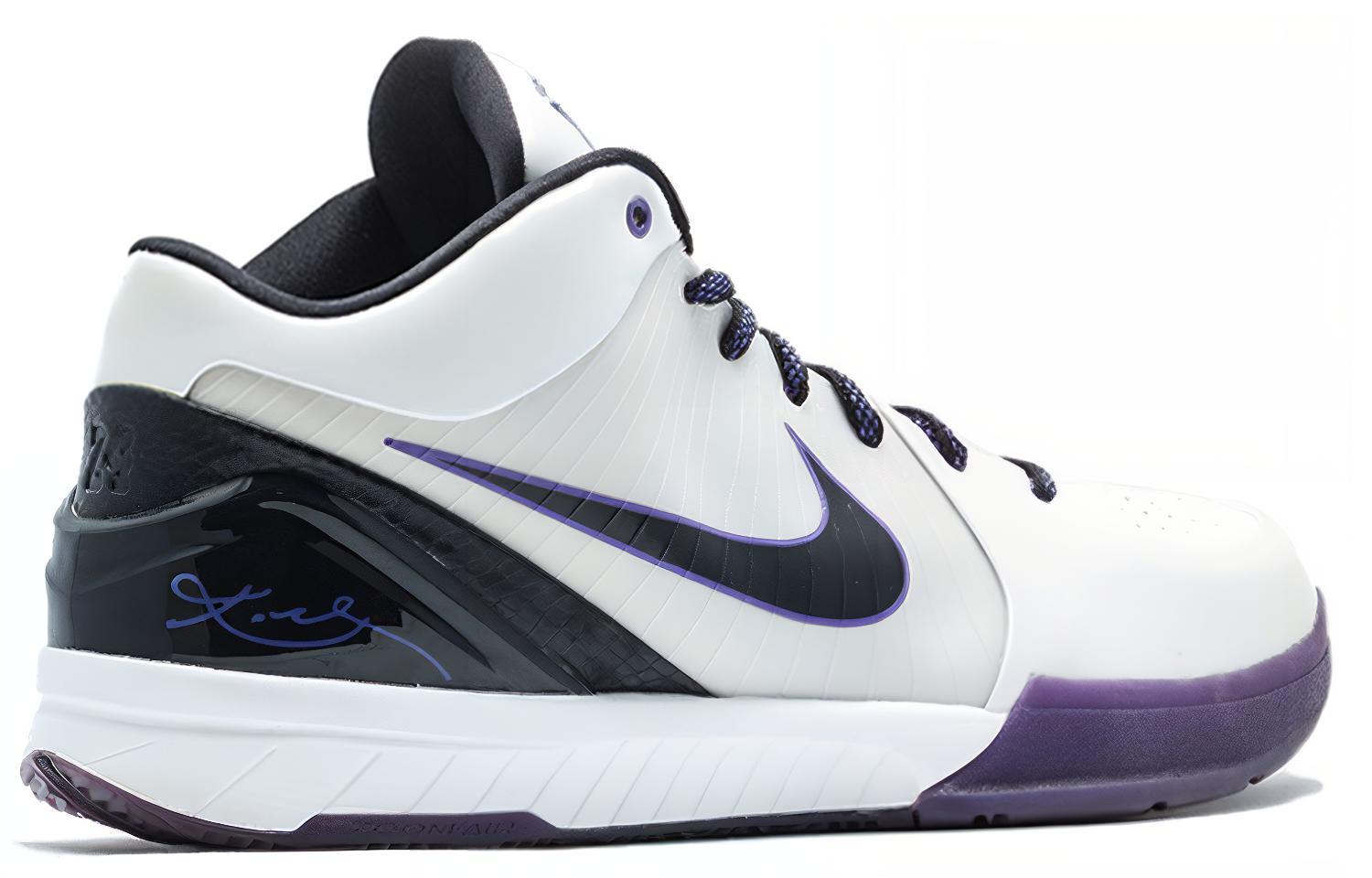Lookbook Nike Zoom Kobe 4 X EP Inline 中筒 實戰籃球鞋 男款 白藍 台灣版