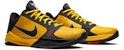Nike Zoom Kobe 5 'Bruce Lee' Lelaki Kuning Emas 386429-701