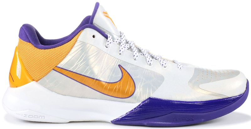 Nike Zoom Kobe 5 'Lakers Home' 386429-102