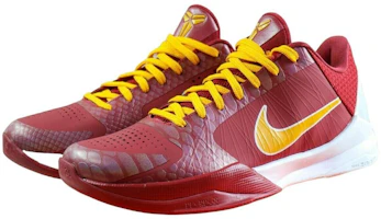 Lookbook 耐吉 Zoom Kobe 5 'USC' 386429-602