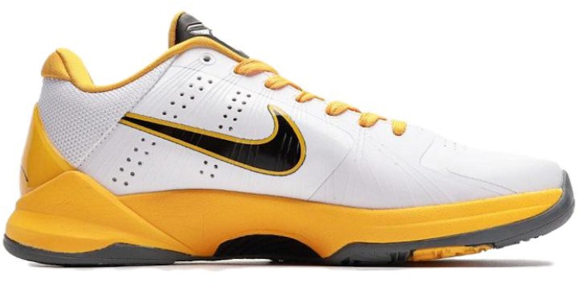 나이키 줌 코비 5 '화이트 블랙 델솔 메탈릭 실버' 386430-104 Order 나이키 줌 코비 5 '화이트 블랙 델솔 메탈릭 실버' 386430-104