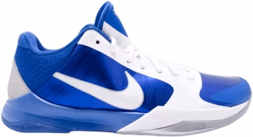 Nike Zoom Kobe 5 TB 'White Varsity Royal' 407710-400 Nike Zoom Kobe 5 TB 'White Varsity Royal' 407710-400