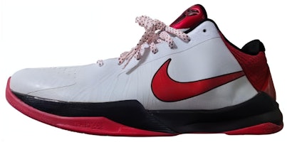 Nike Zoom Kobe 5 耐磨透氣 低帮 籃球鞋 男女同款 白紅 Buy Nike Zoom Kobe 5 耐磨透氣 低帮 籃球鞋 男女同款 白紅
