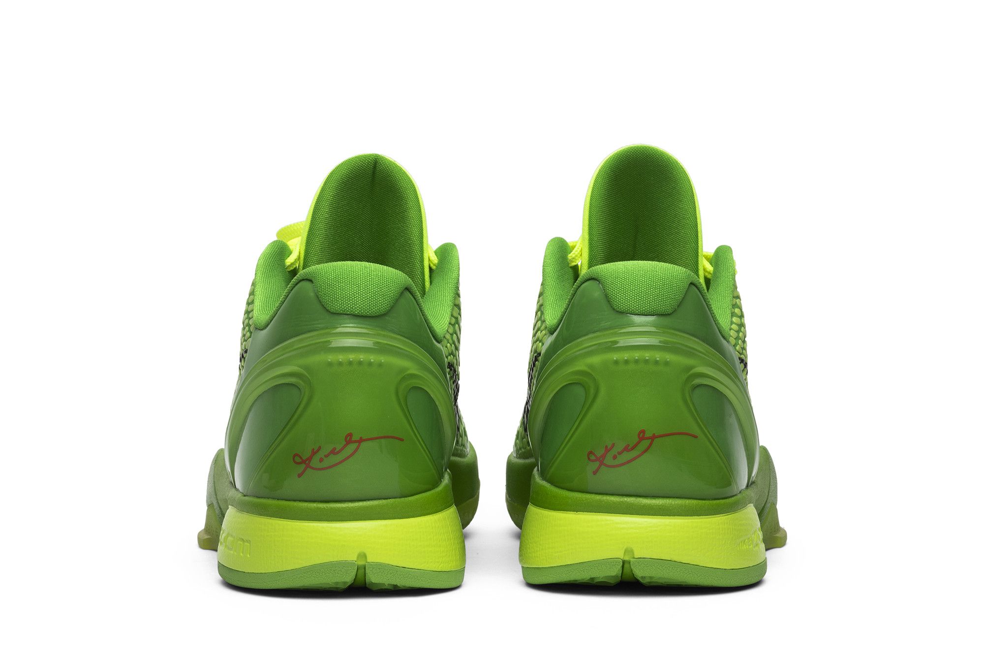 Sizing 耐吉 Zoom Kobe 6 'Grinch' 2010 429659-701
