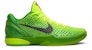 Nike Zoom Kobe 6 'Grinch' 2010 Lelaki Wanita Kasut Sukan Sneakers 429659-701
