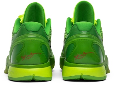 2010 나이키 줌 코비 6 "그린치" 농구화 429659-701 Details for 2010 나이키 줌 코비 6 "그린치" 농구화 429659-701