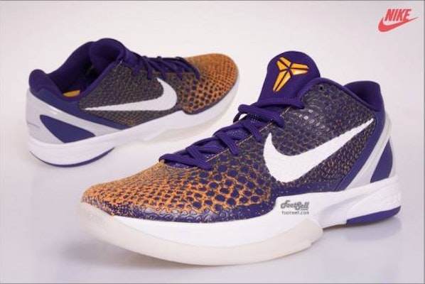 耐吉 Zoom Kobe 6 '湖人漸變' 429659-502 Order 耐吉 Zoom Kobe 6 '湖人漸變' 429659-502