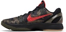 Shop 耐吉 Zoom Kobe 6 Protro “意大利迷彩“ 防滑耐磨 低幫 籃球鞋 男款 黑紅
