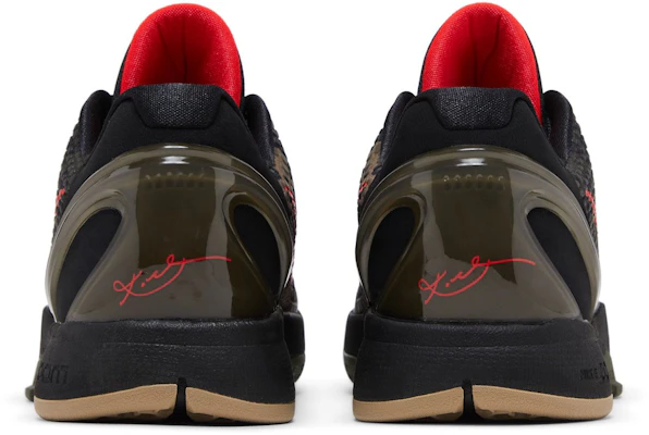 耐吉 Zoom Kobe 6 Protro “意大利迷彩“ 防滑耐磨 低幫 籃球鞋 男款 黑紅 Sizing 耐吉 Zoom Kobe 6 Protro “意大利迷彩“ 防滑耐磨 低幫 籃球鞋 男款 黑紅