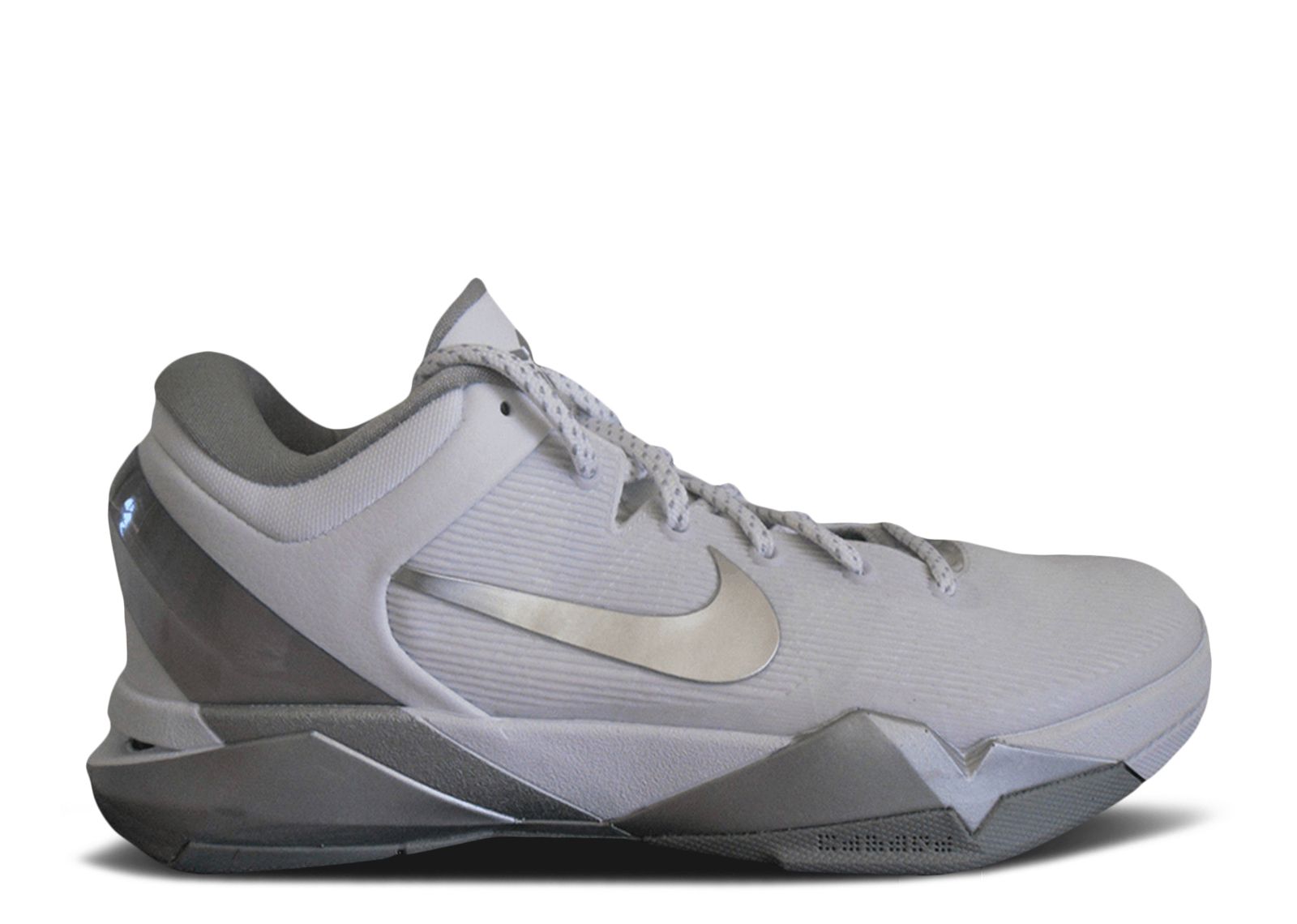 Nike Zoom Kobe 7 System TB 'White Metallic Silver' 517359-101