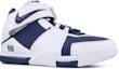 Shop Nike Zoom LeBron 2 'Midnight Navy' Tengah Malam Biru 309378-441