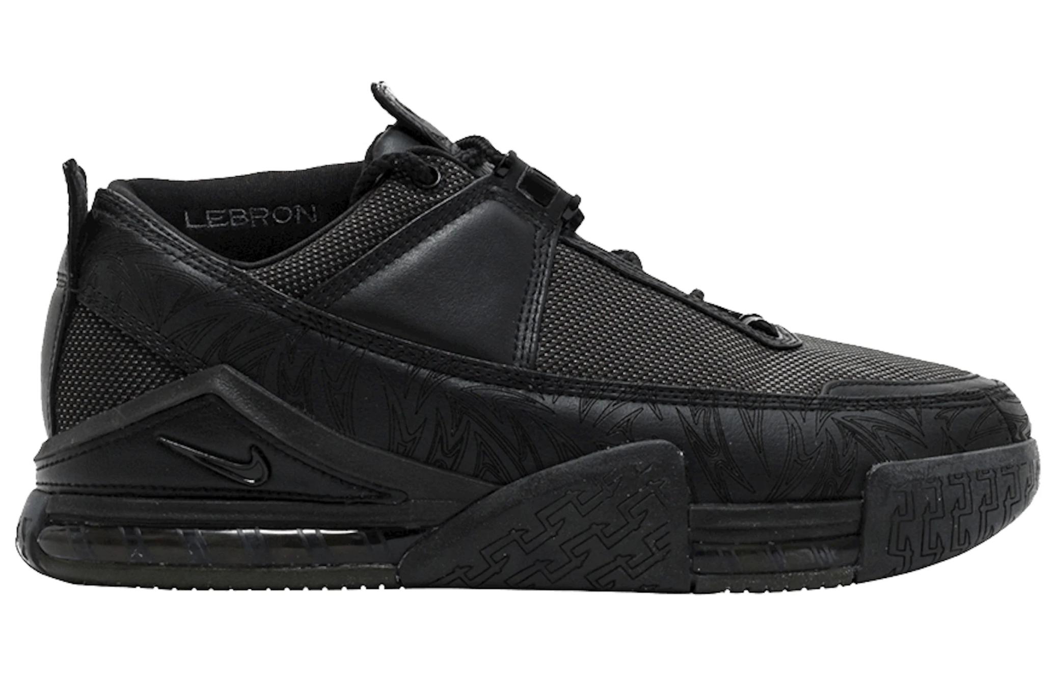 Order 耐吉LeBron Zoom 2低幫款 百搭潮流 轻松舒适 減震耐磨 休闲鞋 男女同款 黑色