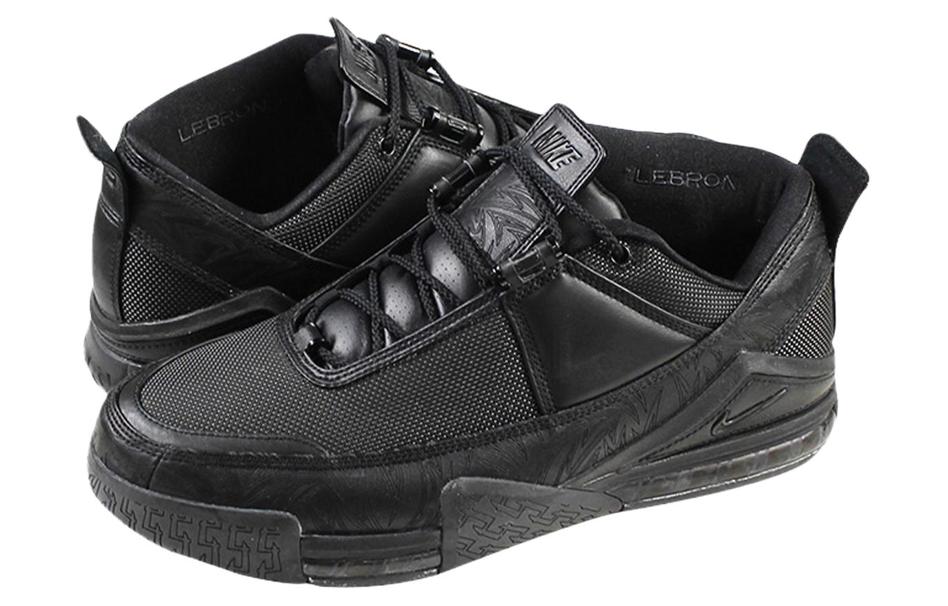 Lookbook 耐吉LeBron Zoom 2低幫款 百搭潮流 轻松舒适 減震耐磨 休闲鞋 男女同款 黑色