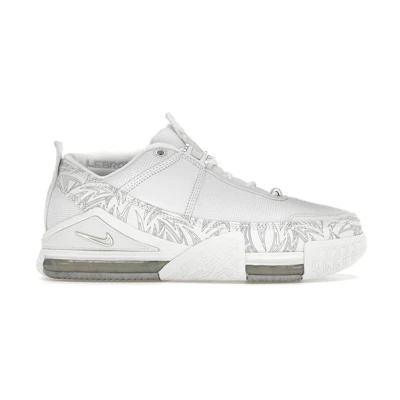 Nike Zoom Lebron 2 Low 'White Metallic Silver'