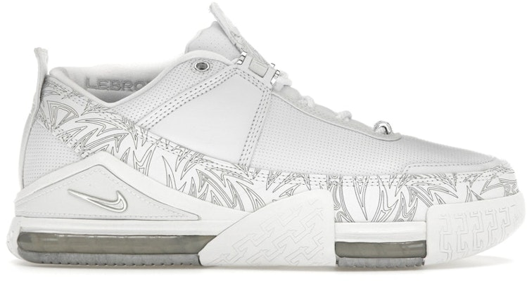 Nike Zoom Lebron 2 Low 'White Metallic Silver' 310845-111 Buy Nike Zoom Lebron 2 Low 'White Metallic Silver' 310845-111