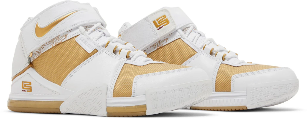 Nike Zoom Lebron 2 Retro 'Maccabi' 2022 Sepatu Sneaker Pria DJ4892-100 1