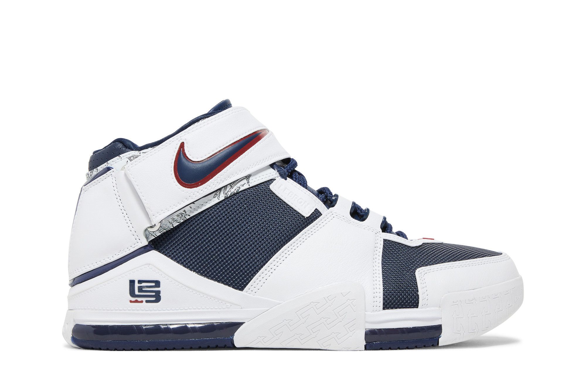 Nike Zoom LeBron 2 Retro 'USA' 2022 DR0826-100