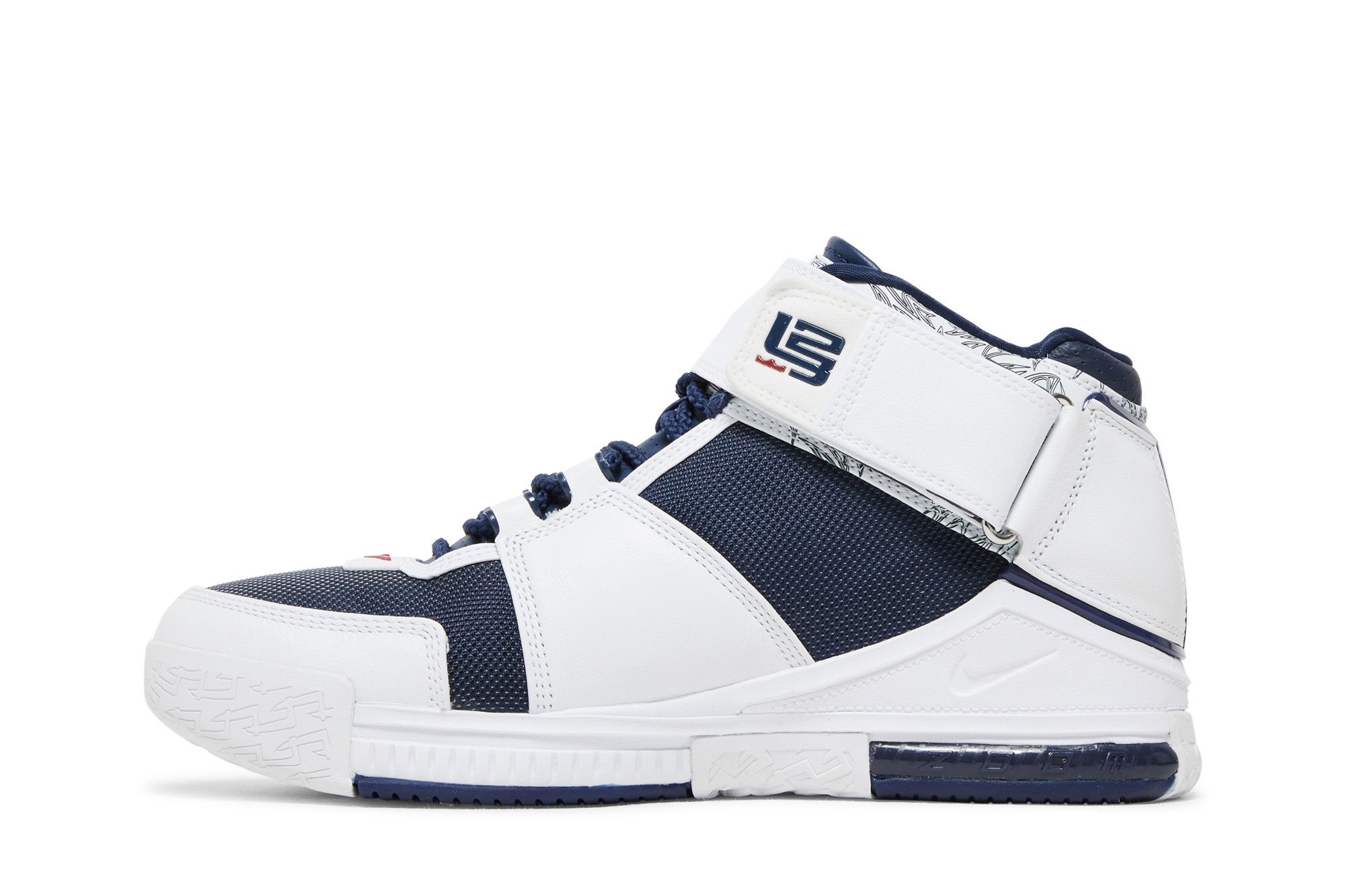 Shop Nike Zoom LeBron 2 Retro ''USA'' 2022 Herrenschuhe DR0826-100
