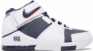 Nike Zoom LeBron 2 Retro 'USA' 2022 DR0826-100 Nike Zoom LeBron 2 Retro 'USA' 2022 DR0826-100