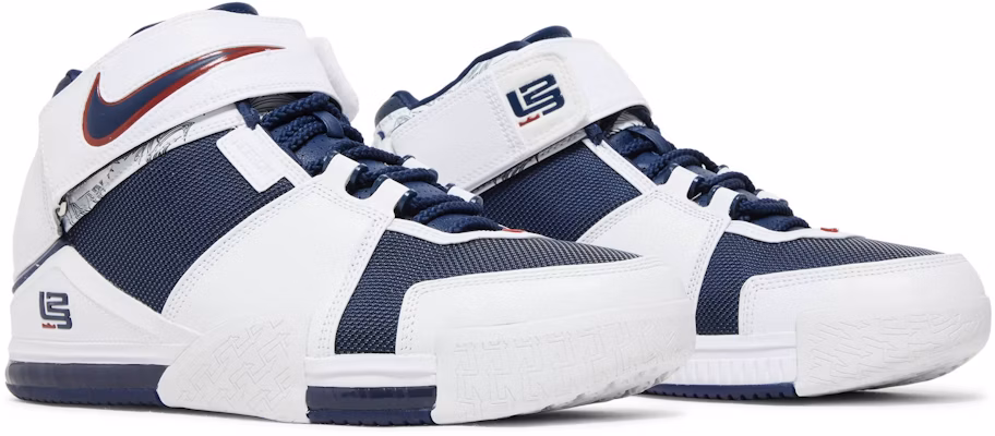 Nike Zoom LeBron 2 Retro 'USA' 2022 DR0826-100 Cheap Nike Zoom LeBron 2 Retro 'USA' 2022 DR0826-100