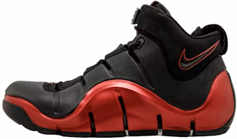 Nike Zoom LeBron 4 'Black Crimson' 314647-002 Nike Zoom LeBron 4 'Black Crimson' 314647-002