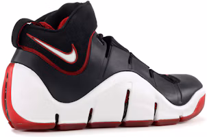Shop Nike Zoom LeBron 4 'Black White Red' 314647-011