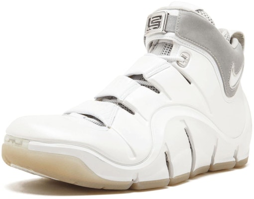 Nike Zoom LeBron 4 'White Chrome' 314647-112 Order Nike Zoom LeBron 4 'White Chrome' 314647-112