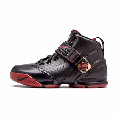 Nike Zoom LeBron 5 'Black Varsity Crimson'
