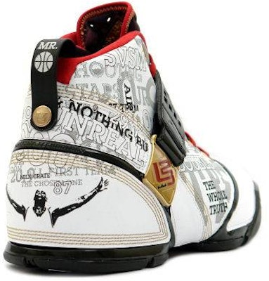 Nike Zoom LeBron 5 'Mr Basketball' 317253-101 Lookbook Nike Zoom LeBron 5 'Mr Basketball' 317253-101