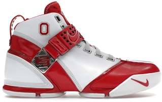 Nike Zoom Lebron 5 'Ohio State Buckeyes' 317253-163 Nike Zoom Lebron 5 'Ohio State Buckeyes' 317253-163