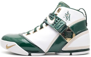 Nike Zoom LeBron 5 'St. Vincent St. Mary' 317253-112 Nike Zoom LeBron 5 'St. Vincent St. Mary' 317253-112
