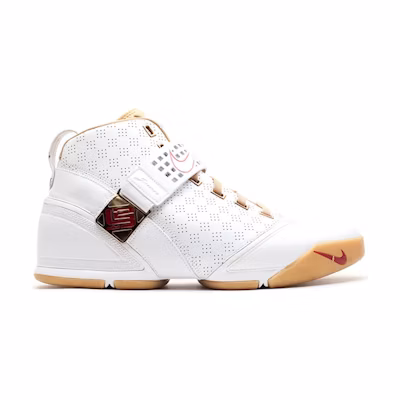 Nike Zoom LeBron 5 'White Metallic Gold'