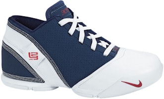 Nike Zoom LeBron 5 Low 'Navy White' 318696-461 Nike Zoom LeBron 5 Low 'Navy White' 318696-461