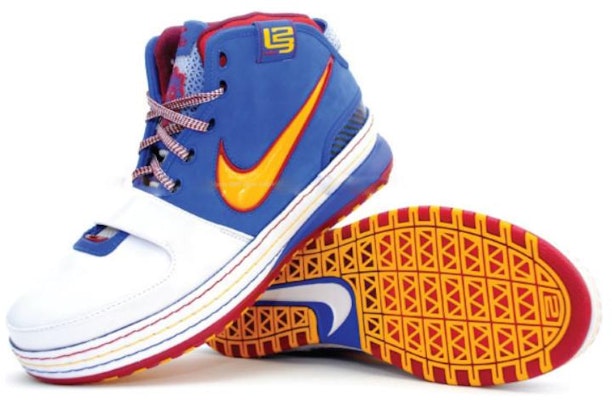 Nike Zoom LeBron 6 'Superman' Sepatu Basket pria 346526-172 Order Nike Zoom LeBron 6 'Superman' Sepatu Basket pria 346526-172
