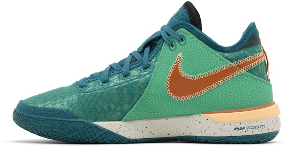 Nike LeBron NXXT Gen “Geode Teal” 減震耐磨 中幫 籃球鞋 男款 綠紅橙 Lookbook Nike LeBron NXXT Gen “Geode Teal” 減震耐磨 中幫 籃球鞋 男款 綠紅橙