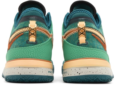 Nike LeBron NXXT Gen “Geode Teal” 減震耐磨 中幫 籃球鞋 男款 綠紅橙 Details for Nike LeBron NXXT Gen “Geode Teal” 減震耐磨 中幫 籃球鞋 男款 綠紅橙